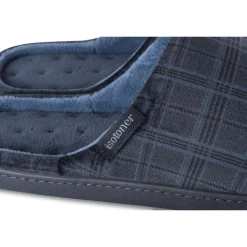 Chaussons MARINE Homme Motif Uni A Enfiler