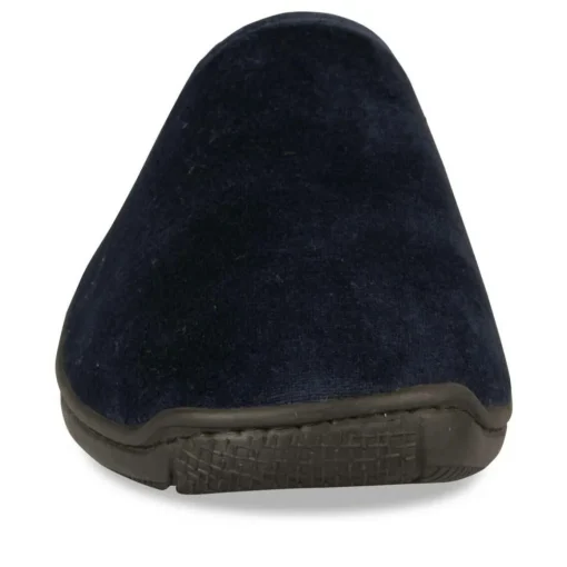 Chaussons MARINE Homme Motif Uni A Enfiler
