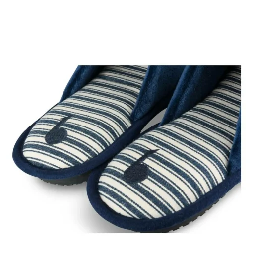 Chaussons MARINE Homme Motif Uni A Enfiler