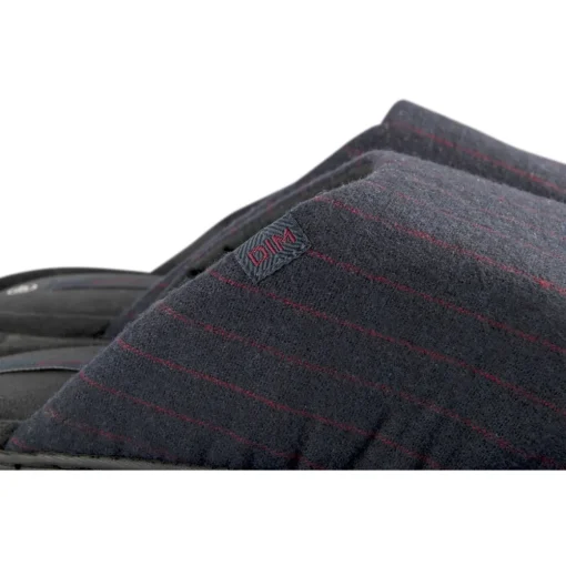 Chaussons MARINE Homme Motif Uni A Enfiler