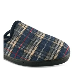 Chaussons MARINE Homme Motif Uni A Enfiler