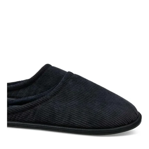 Chaussons MARINE Homme Motif Uni A Enfiler