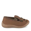 Chaussons MARRON Garçon Motif Uni Scratch