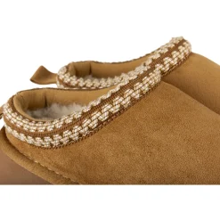 Chaussons MARRON LOVELY SKULL