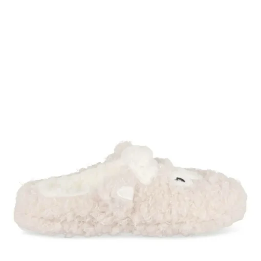 Chaussons Mouton ROSE LOVELY SKULL