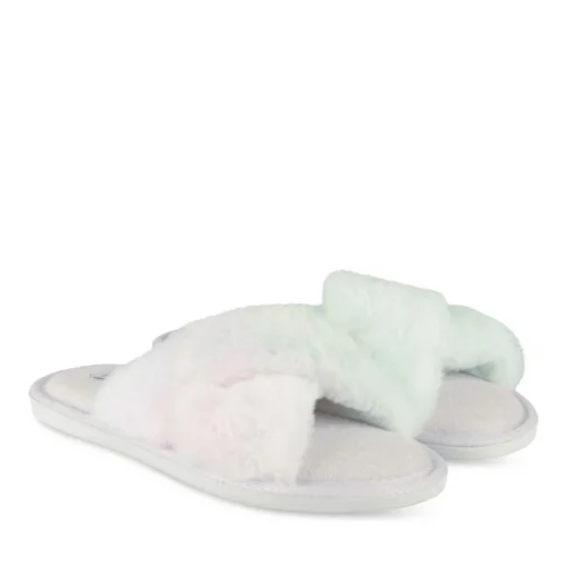 Chaussons MULTICOLOR Femme Motif Multicolore A Enfiler