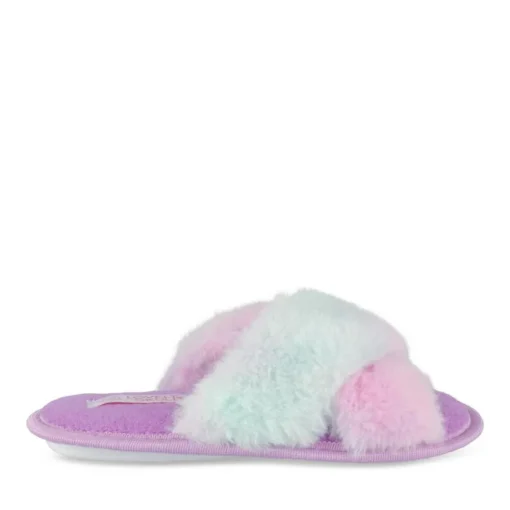 Chaussons MULTICOLOR Fille Motif Multicolore A Enfiler