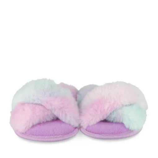 Chaussons MULTICOLOR Fille Motif Multicolore A Enfiler