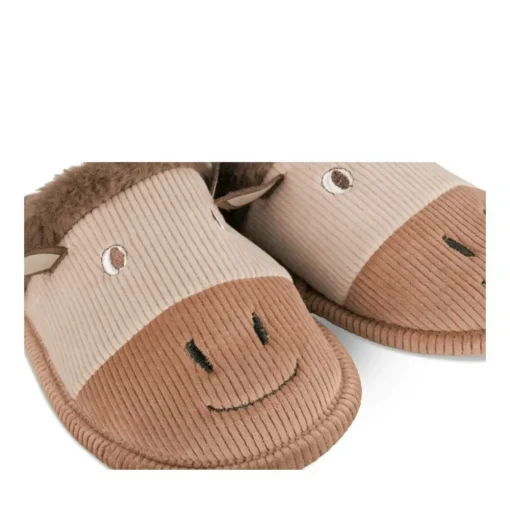 Chaussons âne MARRON TAMS