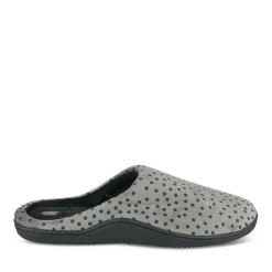 Chaussons NOIR Femme Motif Uni A Enfiler