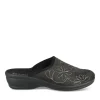 Chaussons NOIR Femme Motif Uni A Enfiler