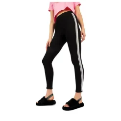Chaussons NOIR Femme Motif Uni Elastique