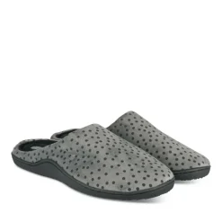 Chaussons NOIR Femme Motif Uni A Enfiler
