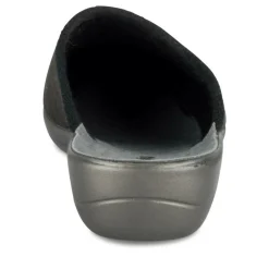 Chaussons NOIR Femme Motif Uni A Enfiler