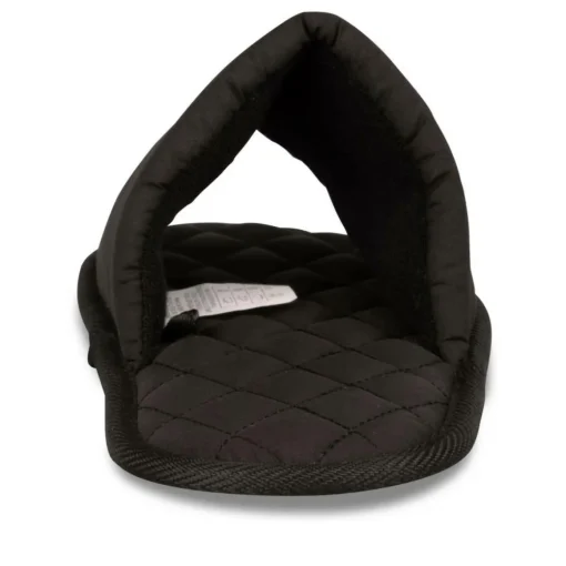 Chaussons NOIR Femme Motif Uni