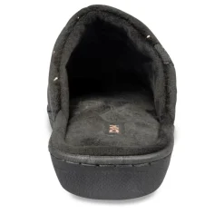 Chaussons NOIR Femme Motif Paillettes A Enfiler