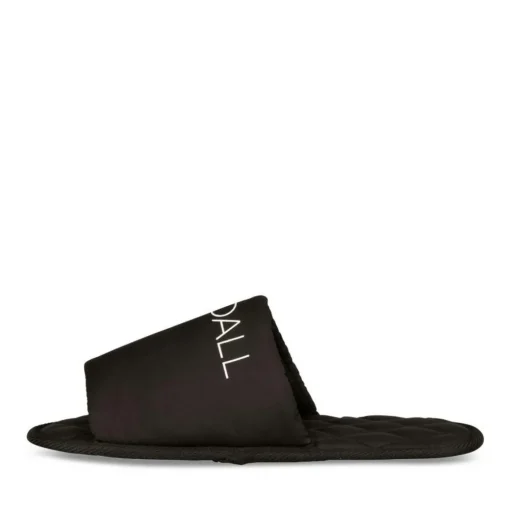 Chaussons NOIR Femme Motif Uni