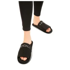 Chaussons NOIR Femme Motif Uni