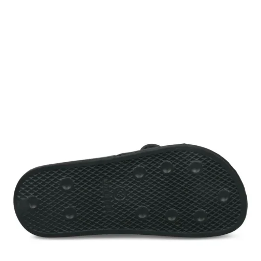 Chaussons NOIR Fille Motif Uni A Enfiler