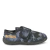 Chaussons NOIR Garçon Motif Camouflage Scratch