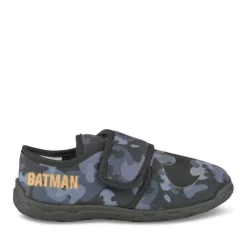Chaussons NOIR Garçon Motif Camouflage Scratch