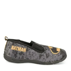 Chaussons NOIR Garçon Motif Uni A Enfiler