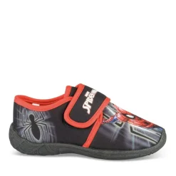 Chaussons NOIR Garçon Motif Uni Scratch