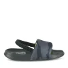 Chaussons NOIR Garçon Motif Camouflage Elastique