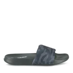 Chaussons NOIR Garçon Motif Camouflage A Enfiler