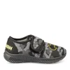 Chaussons NOIR Garçon Motif Uni Scratch