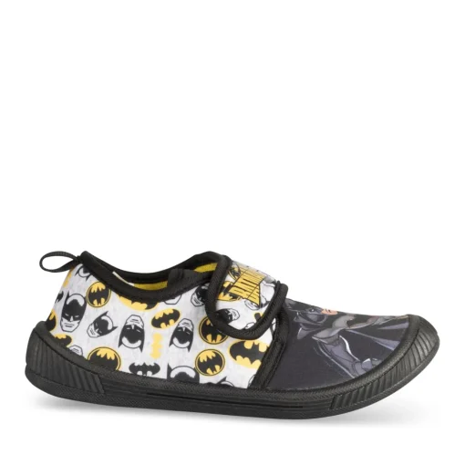 Chaussons NOIR Garçon Motif Multicolore Scratch
