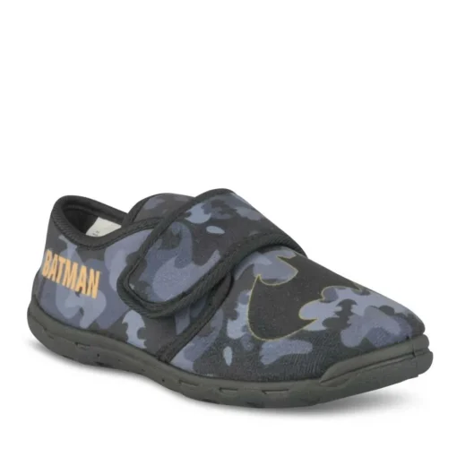 Chaussons NOIR Garçon Motif Camouflage Scratch