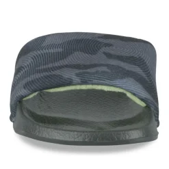 Chaussons NOIR Garçon Motif Camouflage A Enfiler