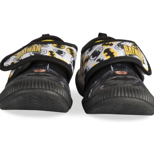 Chaussons NOIR Garçon Motif Multicolore Scratch