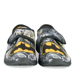 Chaussons NOIR Garçon Motif Uni Scratch
