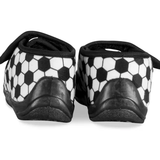 Chaussons NOIR Garçon Motif Multicolore Scratch