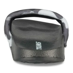 Chaussons NOIR Garçon Motif Camouflage Elastique
