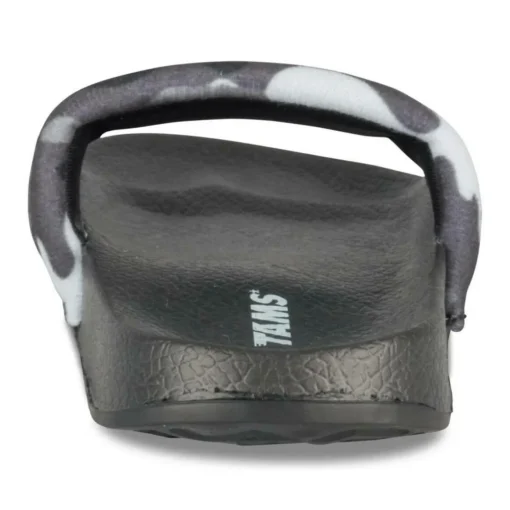 Chaussons NOIR Garçon Motif Camouflage Elastique