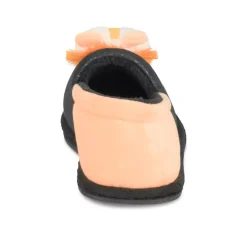 Chaussons NOIR Garçon Motif Animal A Enfiler