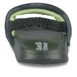 Chaussons NOIR Garçon Motif Camouflage Elastique