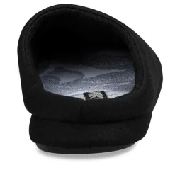 Chaussons NOIR Garçon Motif Uni A Enfiler