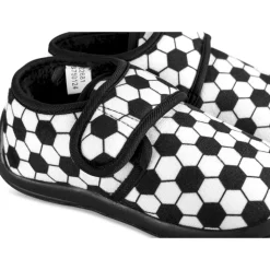 Chaussons NOIR Garçon Motif Multicolore Scratch