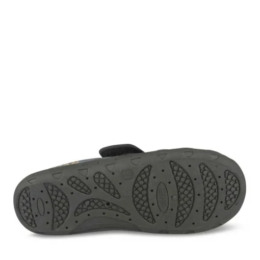 Chaussons NOIR Garçon Motif Camouflage Scratch