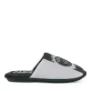 Chaussons NOIR Homme Motif Uni A Enfiler