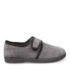 Chaussons NOIR Homme Motif Uni Scratch