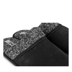 Chaussons NOIR Homme Motif Uni A Enfiler