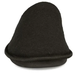 Chaussons NOIR Homme Motif Uni A Enfiler