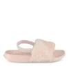 Chaussons ORANGE Fille Motif Uni Elastique