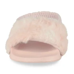 Chaussons ORANGE Fille Motif Uni Elastique