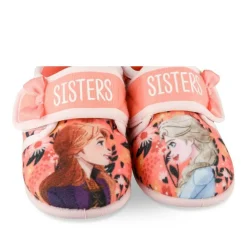Chaussons ORANGE Fille Motif Multicolore A Enfiler